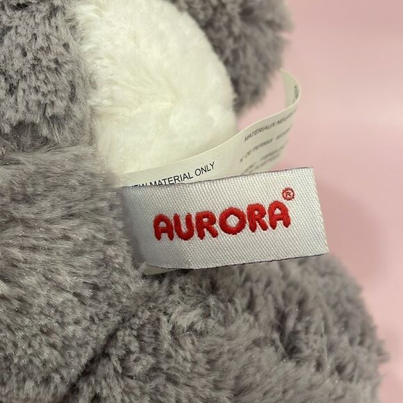 Aurora Stuffed Animal 10" BABBLE SHEEPDOG Taddle Toes Valentines Edition XOX 9” - Picture 6 of 8